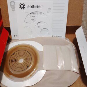 2 BOXES/10 HOLLISTER 85711 FLEXTEND OSTOMY POUCH 1 PC DRAINABLE 2-1/8" EXP 2028